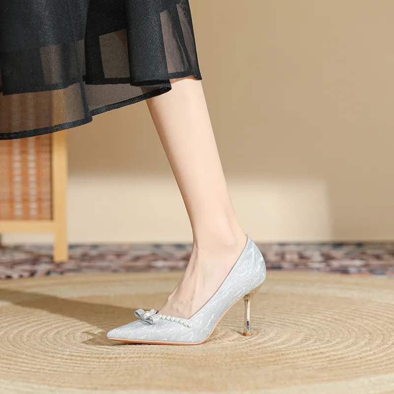 GOSO Slim Heel High Heels Women's-5