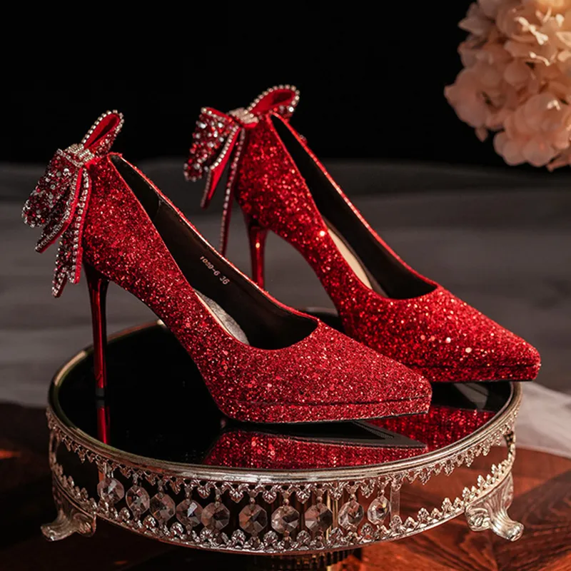 GOSO Slim Heel High Heels Women's-9
