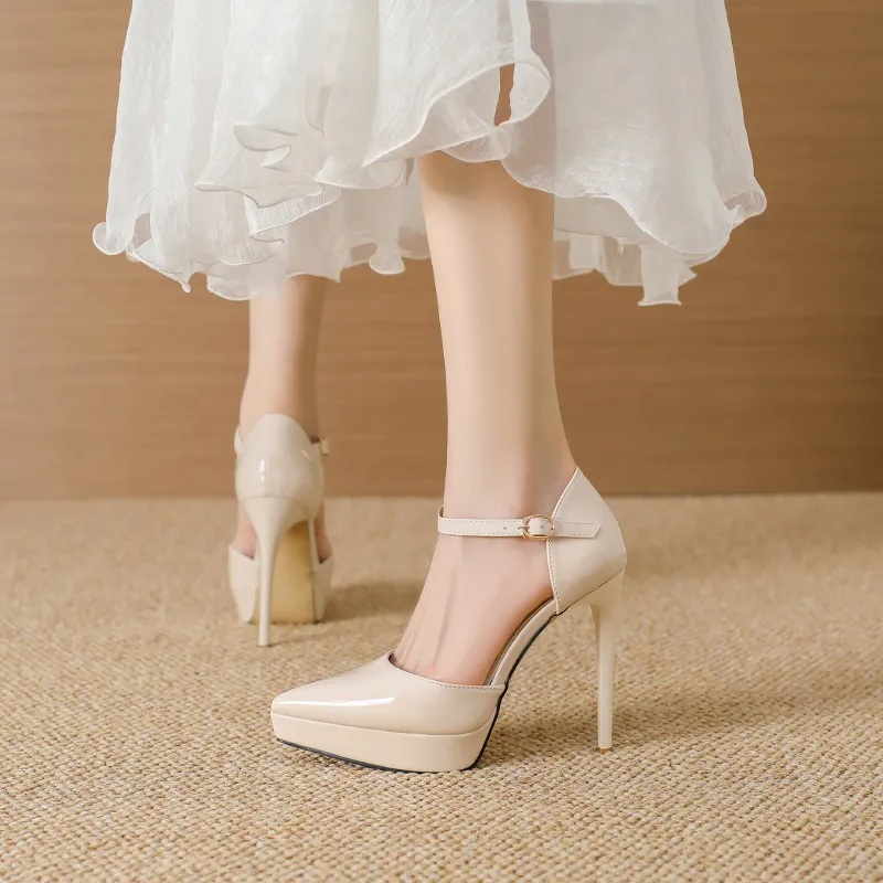 GOSO Slim Heel High Heels Women's-11