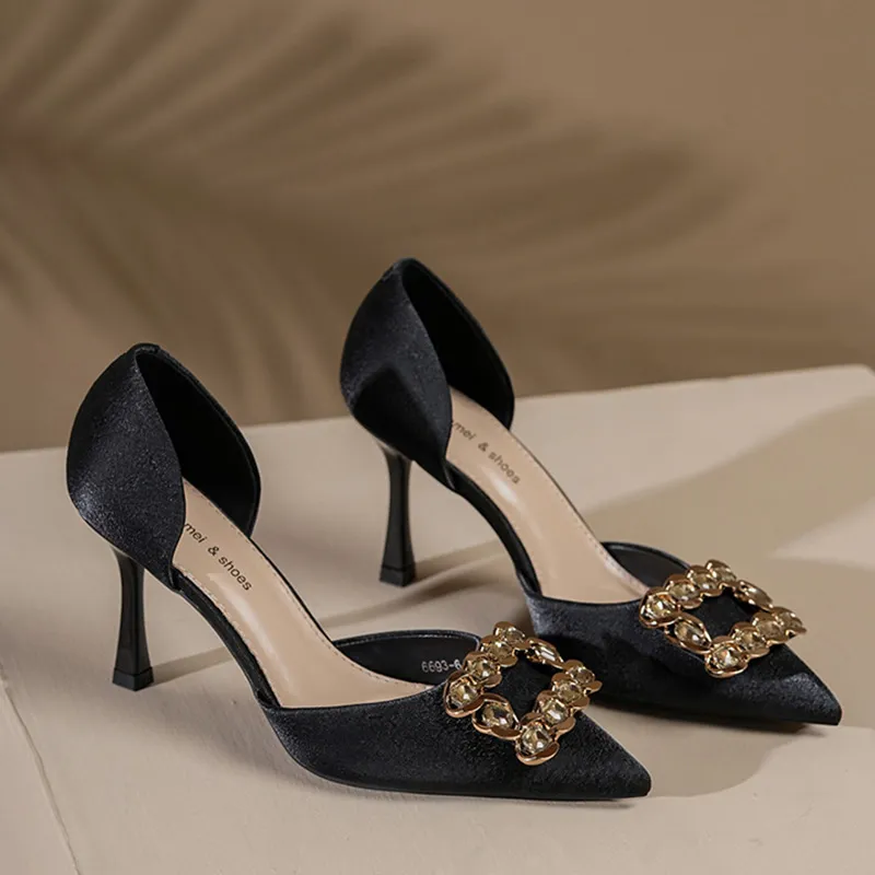 GOSO High Heels Women's Black-3