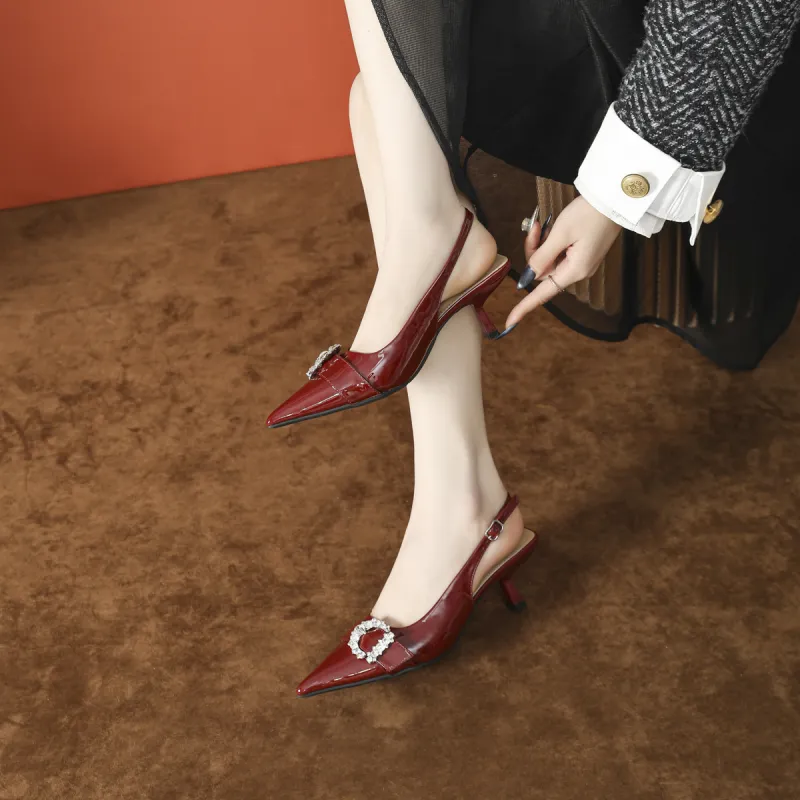 GOSO Slim Heel High Heels Women's-10