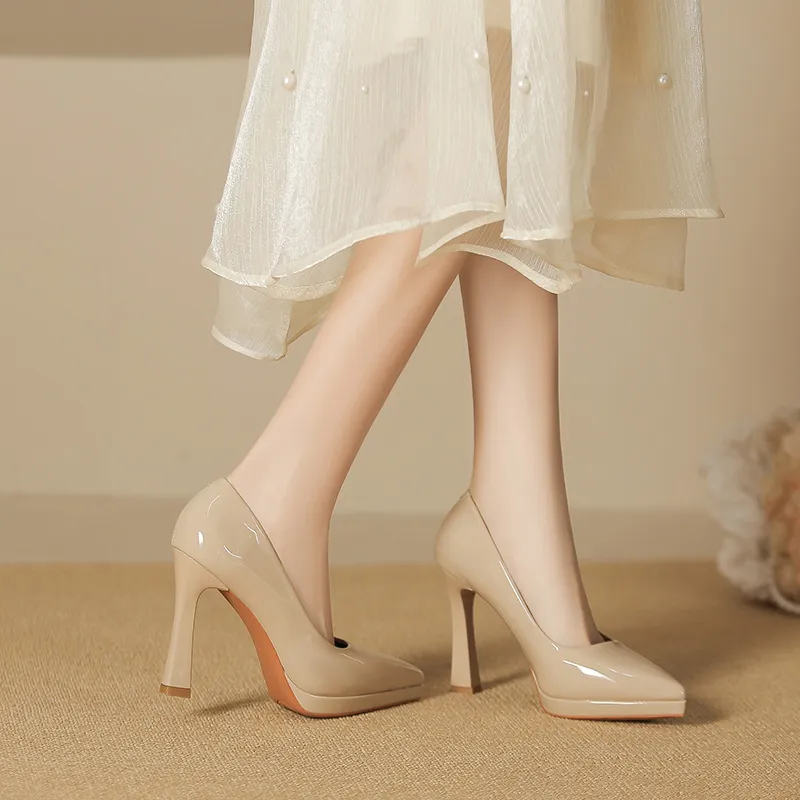 GOSO Slim Heel High Heels Women's-10