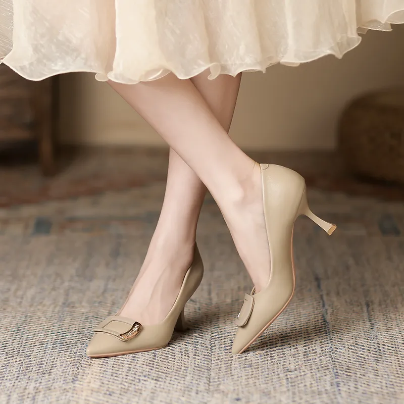 GOSO Slim Heel High Heels Women's-16
