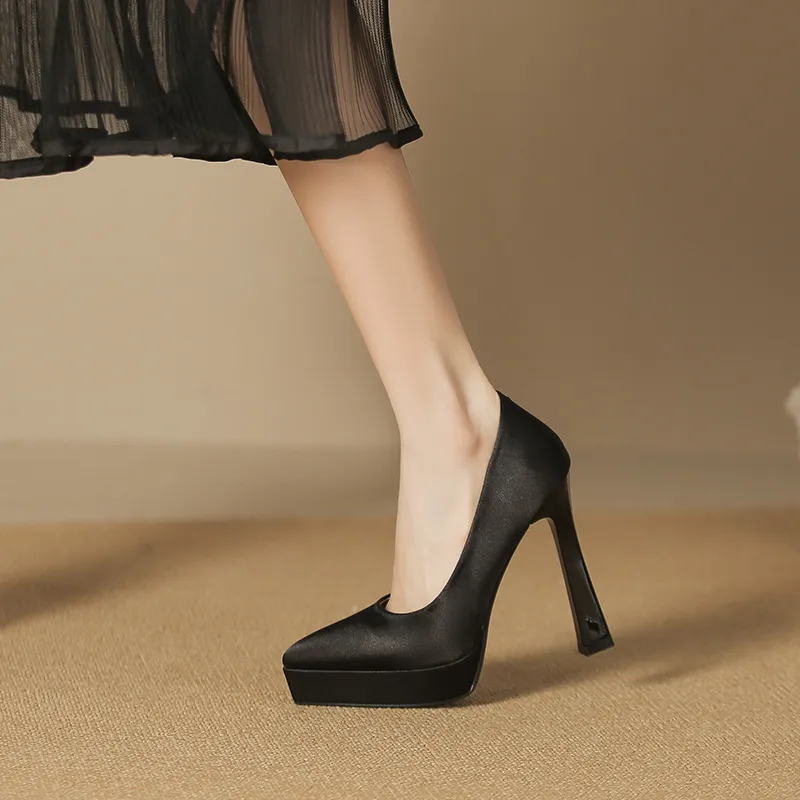 GOSO Slim Heel High Heels Women's-1