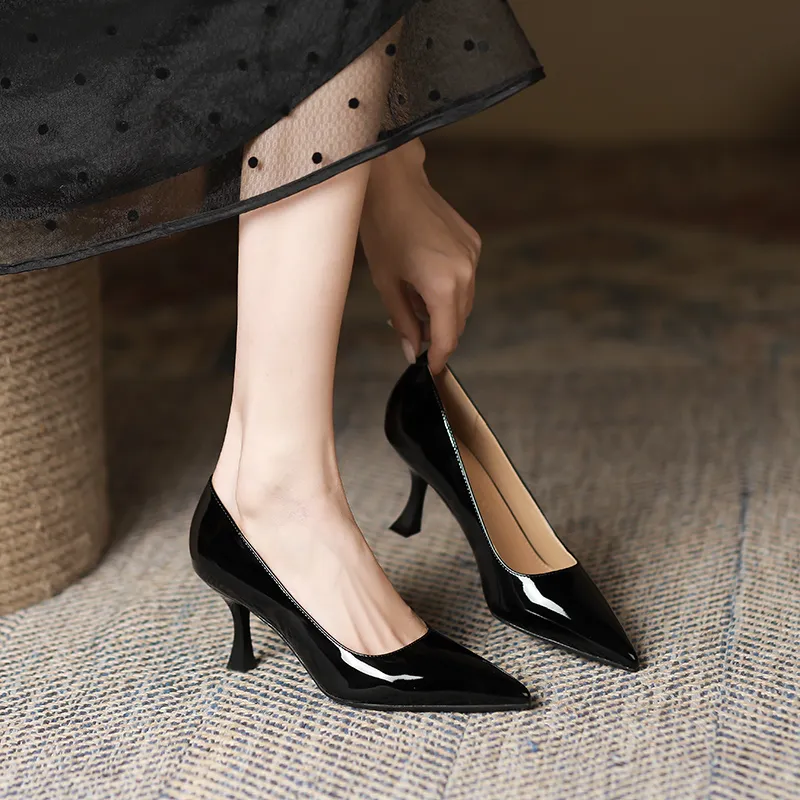 GOSO Slim Heel High Heels Women's-5