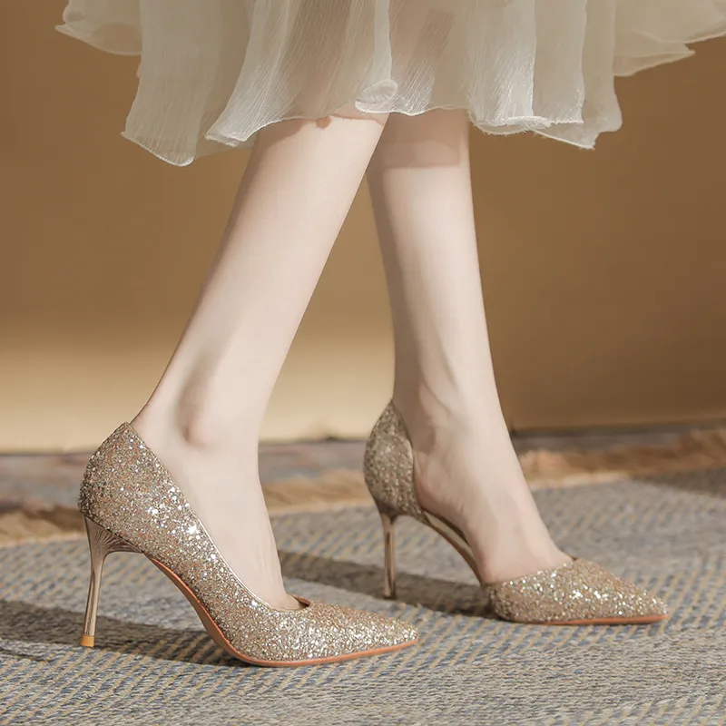 GOSO Slim Heel High Heels Women's-1