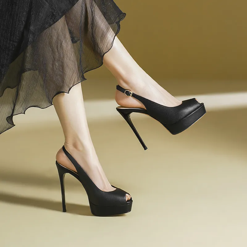GOSO Slim Heel High Heels Women's-4
