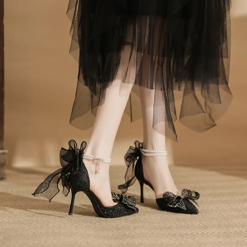 GOSO High Heels Women's Black-3