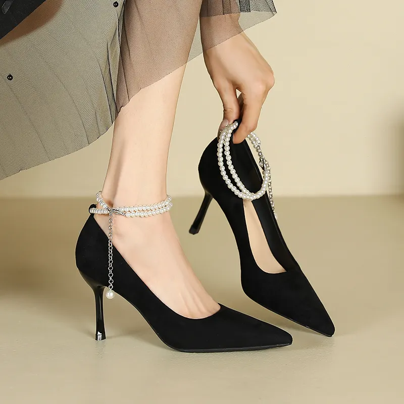GOSO Slim Heel High Heels Women's-11