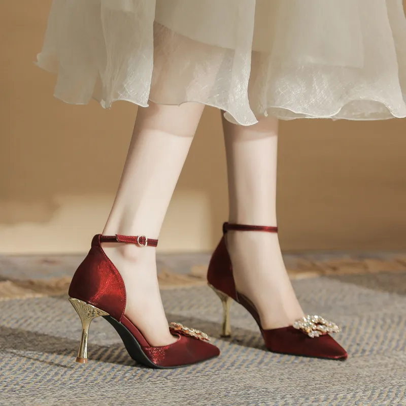 GOSO Slim Heel High Heels 7cm Women's-9