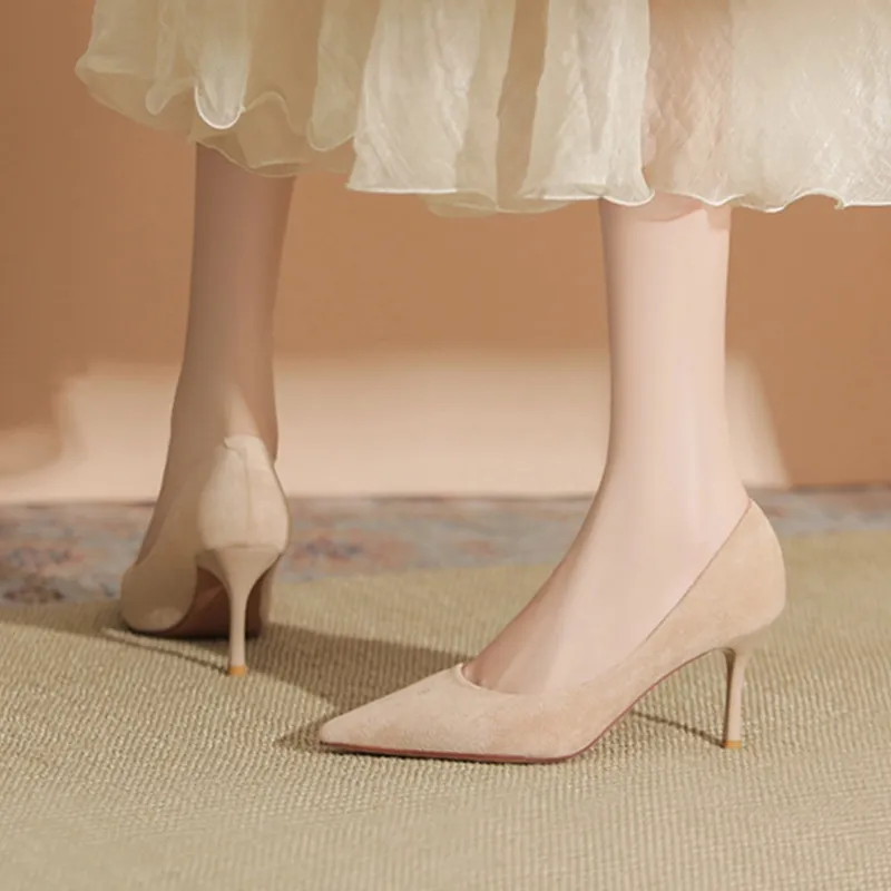 GOSO Slim Heel High Heels 5.5CM Women's-6