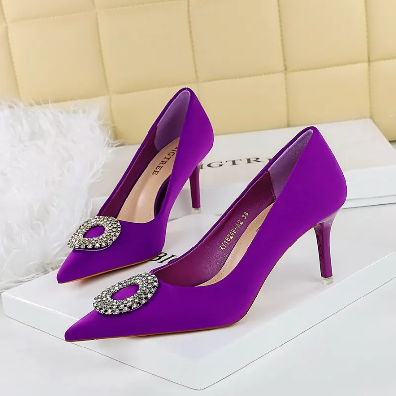 GOSO Slim Heel High Heels Women's-16