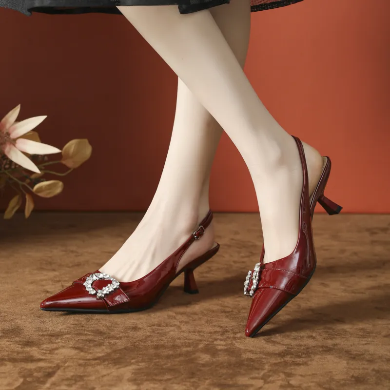 GOSO Slim Heel High Heels Women's-7