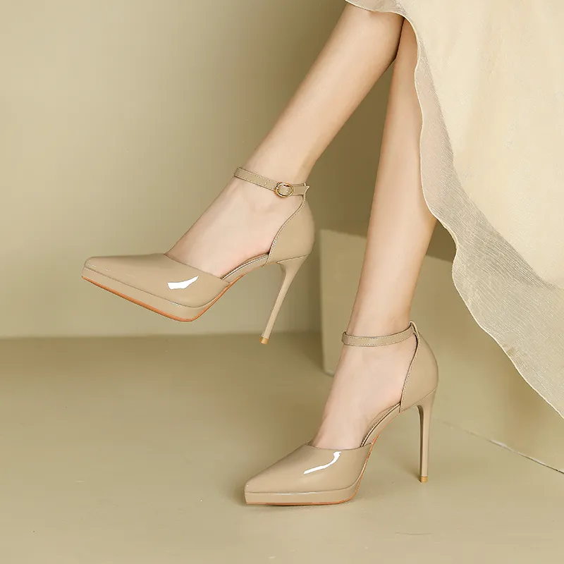 GOSO Slim Heel High Heels Women's-11