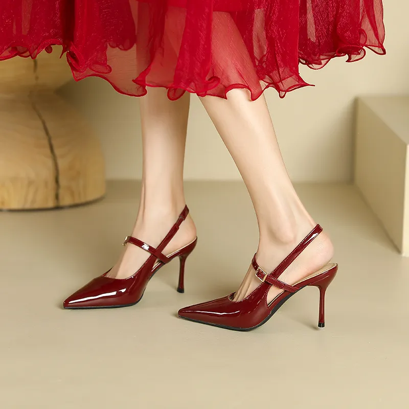 GOSO Slim Heel High Heels Women's-15