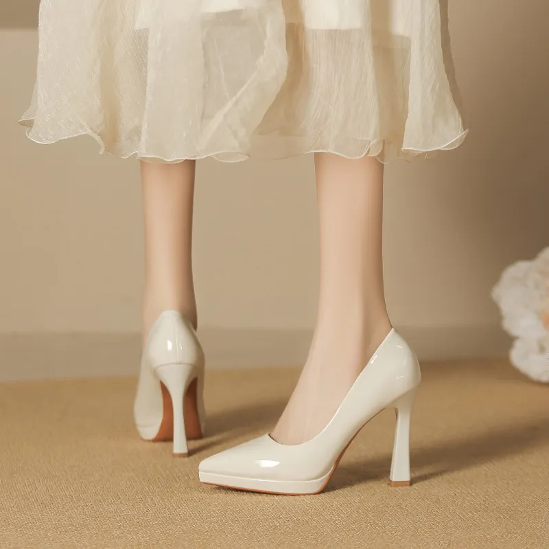 GOSO Slim Heel High Heels Women's-16