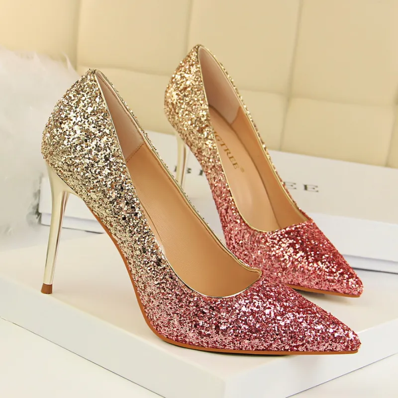 GOSO Slim Heel High Heels Women's-24