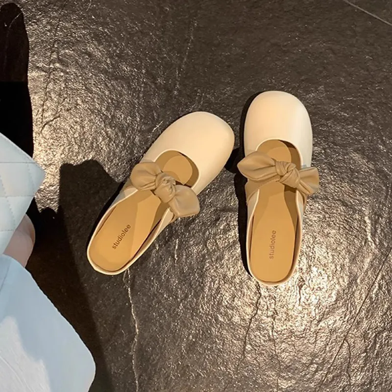 GOSO Rubber Sole Slip Resistant Closed Toe Slippers Women's-4