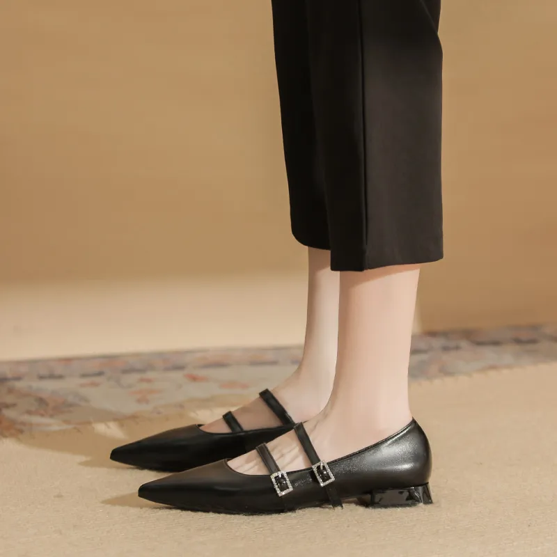 GOSO Casual Single Shoes Low Heel Women's-1