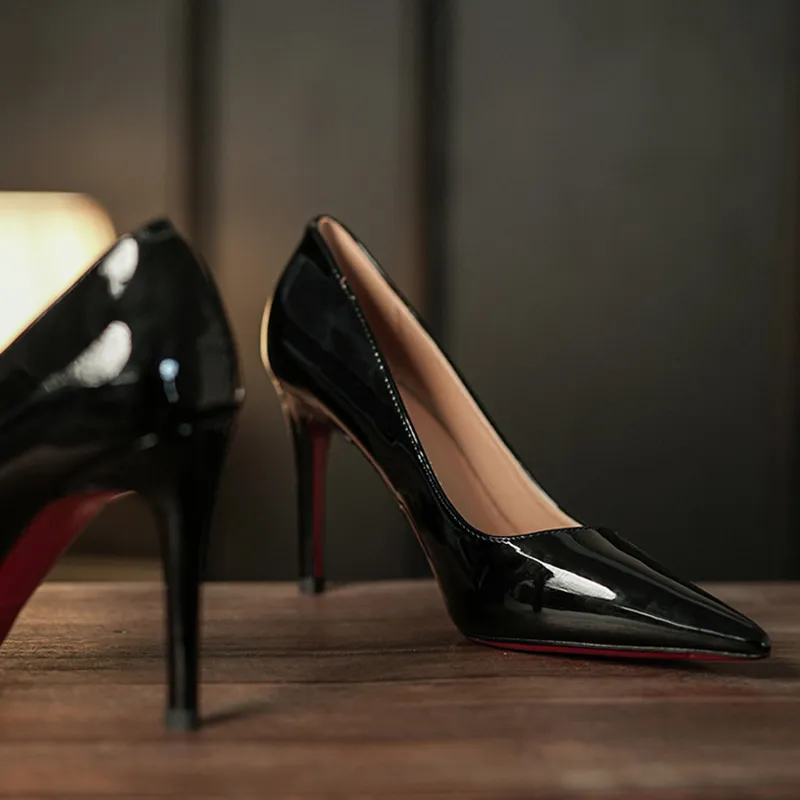 GOSO Slim Heel High Heels 6.5CM Women's-7