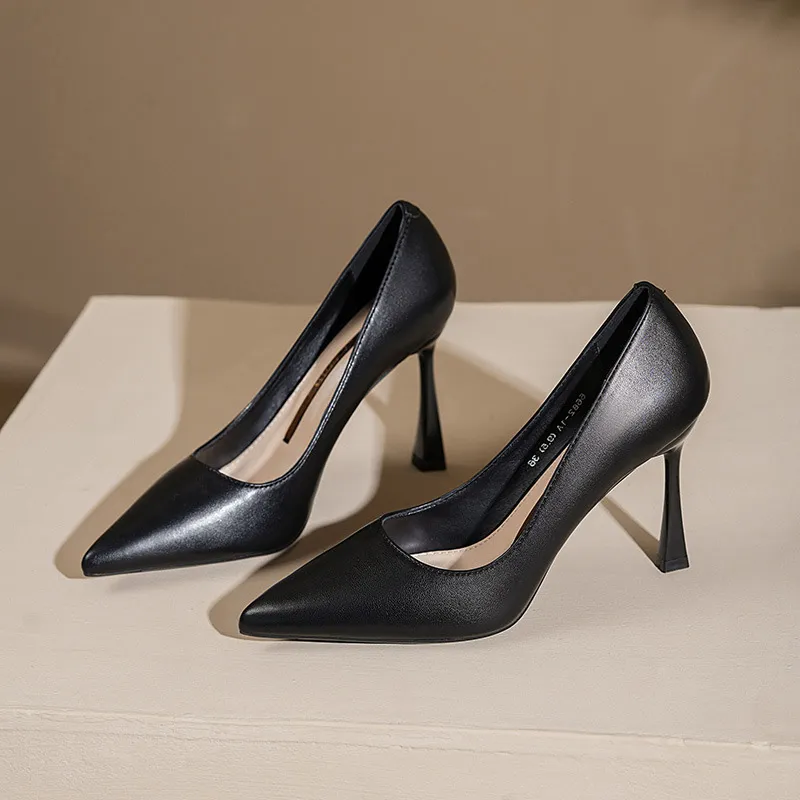 GOSO Slim Heel High Heels 6.5CM Women's-1