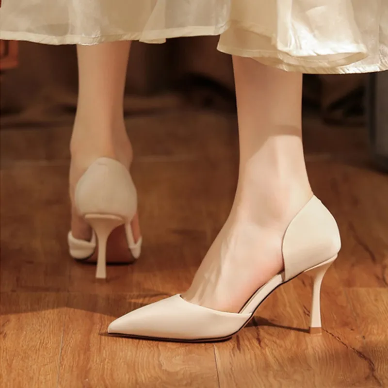 GOSO Slim Heel High Heels 6.5CM Women's-7