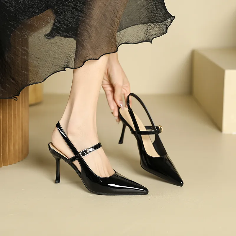 GOSO Slim Heel High Heels Women's-5
