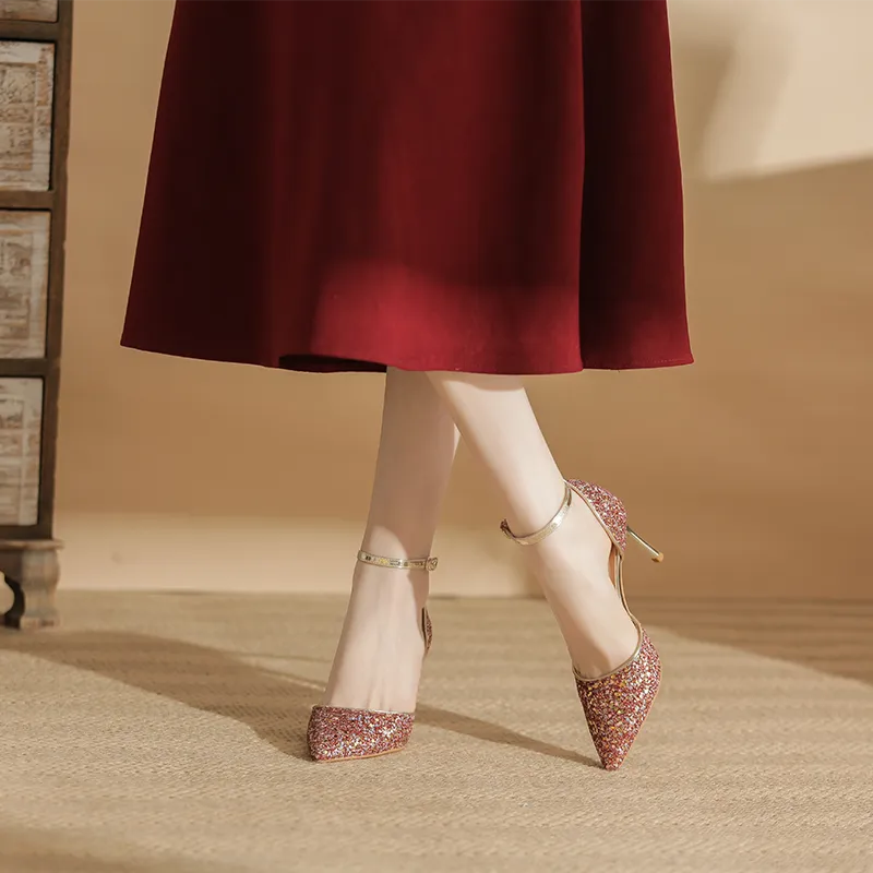 GOSO Slim Heel High Heels Women's-10