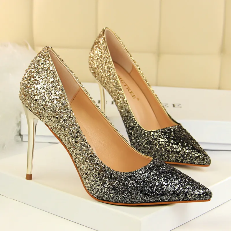 GOSO Slim Heel High Heels Women's-13