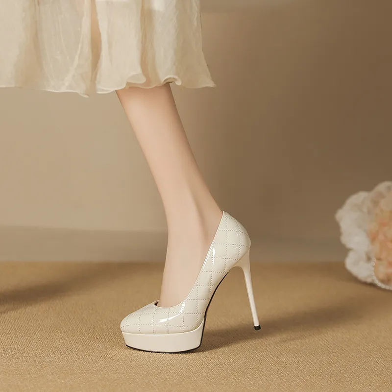GOSO Slim Heel High Heels Women's-4