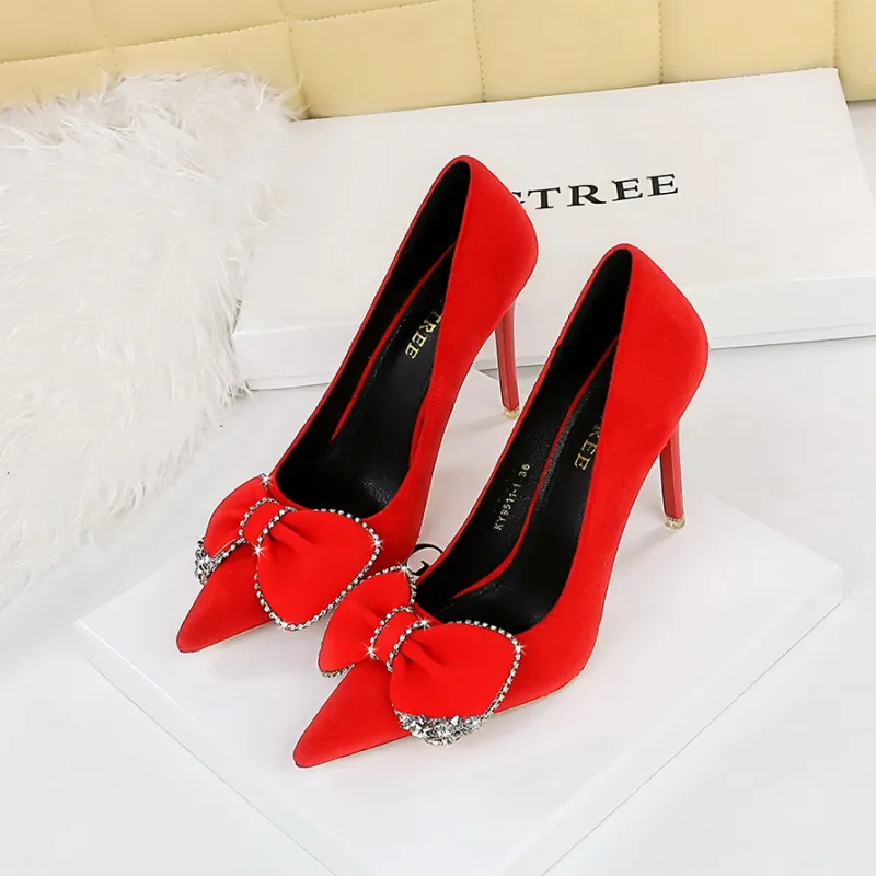GOSO Slim Heel High Heels Women's-6
