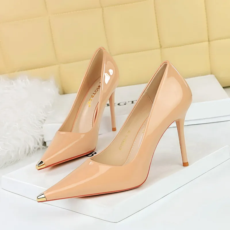 GOSO Slim Heel High Heels Women's-10