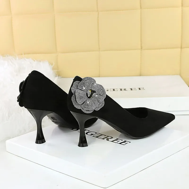 GOSO High Heels Women's Black-4
