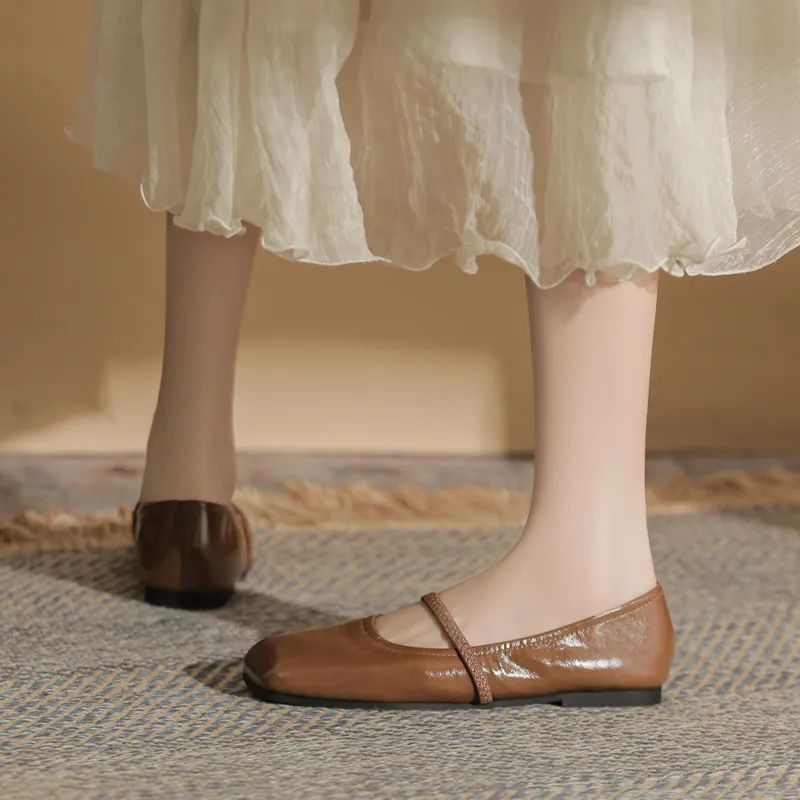 GOSO Casual Single Shoes Women's Light Brown-4
