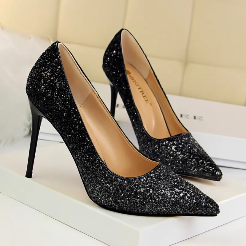 GOSO Slim Heel High Heels Women's-2