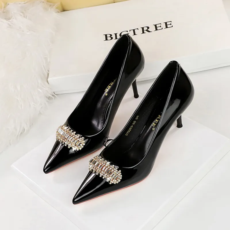 GOSO Slim Heel High Heels 7CM Women's-2