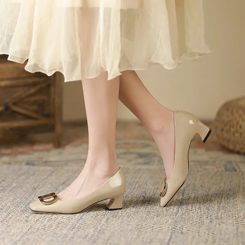 GOSO Chunky Heel High Heels Women's-1