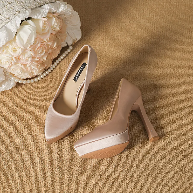 GOSO Slim Heel High Heels Women's-20