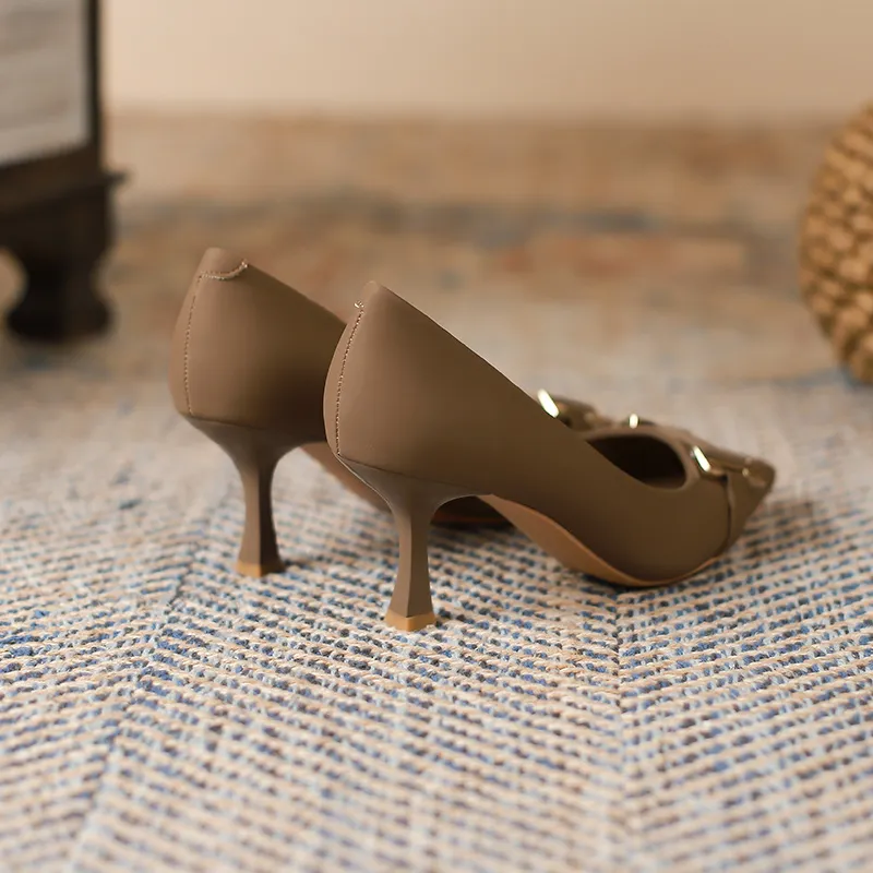 GOSO Slim Heel High Heels Women's-13