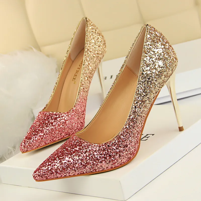 GOSO Slim Heel High Heels Women's-21