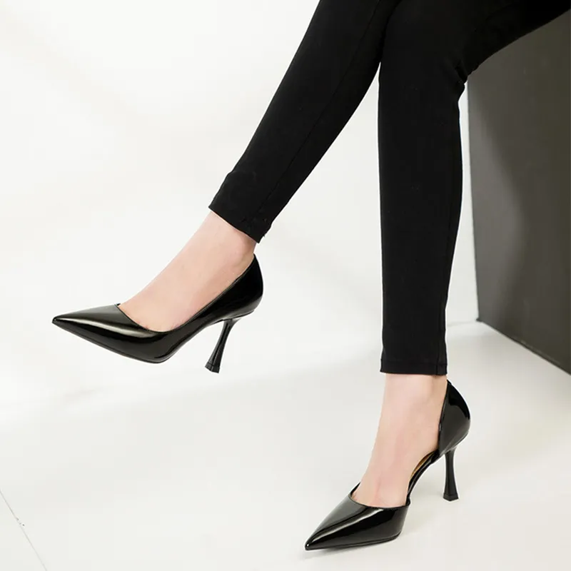 GOSO Chunky Heel High Heels Women's-2