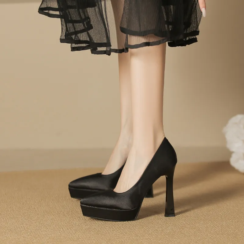 GOSO Slim Heel High Heels Women's-4