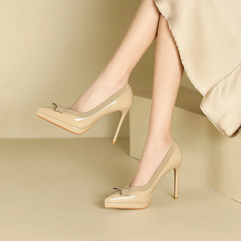 GOSO Slim Heel High Heels Women's-2
