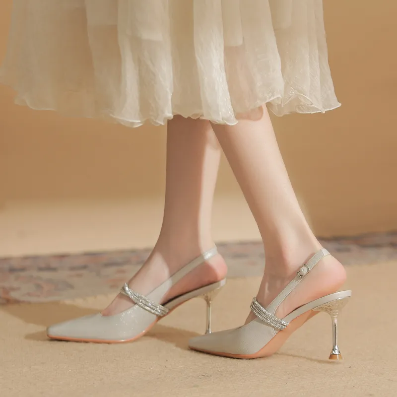 GOSO Slim Heel High Heels 7.5CM Women's-9
