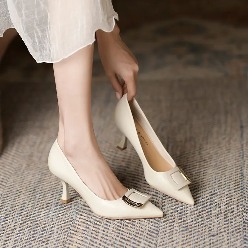 GOSO Slim Heel High Heels Women's-5