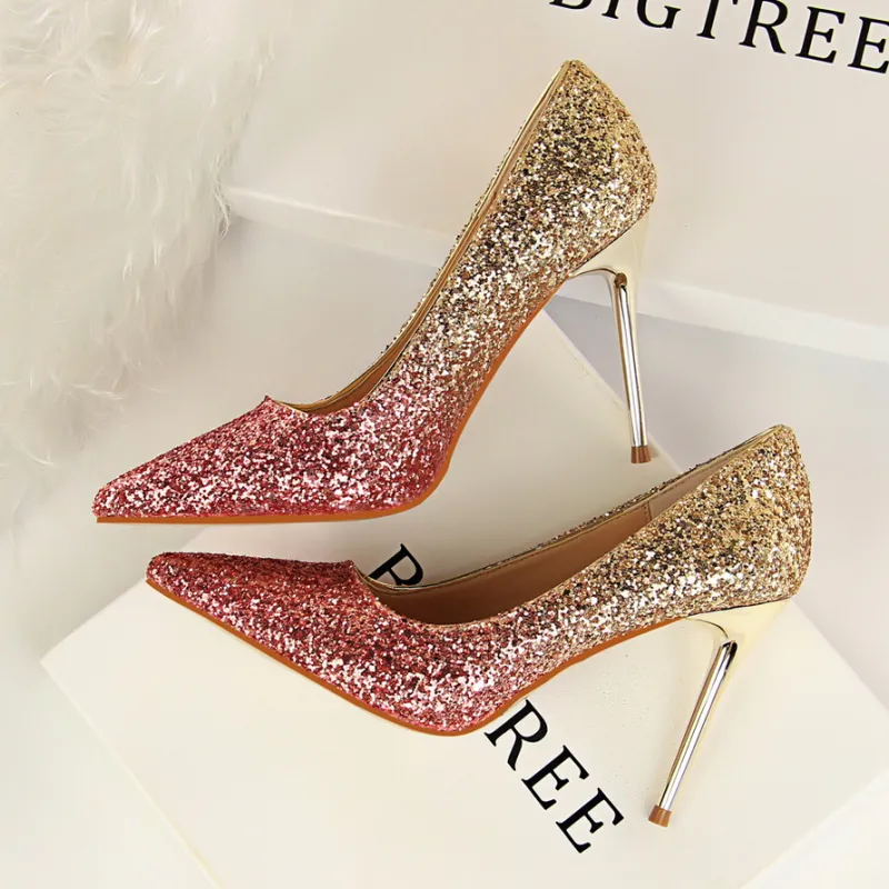 GOSO Slim Heel High Heels Women's-22