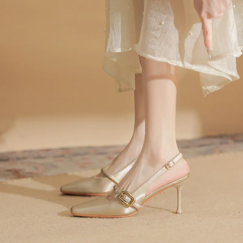 GOSO Slim Heel High Heels 7.5CM Women's-2