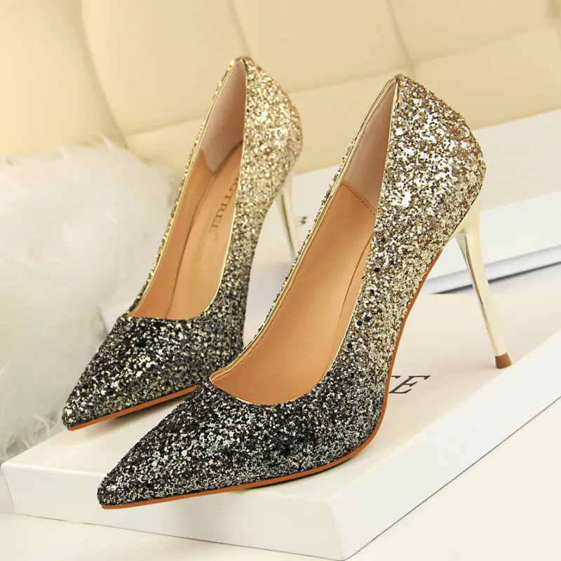 GOSO Slim Heel High Heels Women's-12