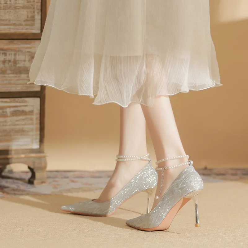 GOSO Slim Heel High Heels Women's-8