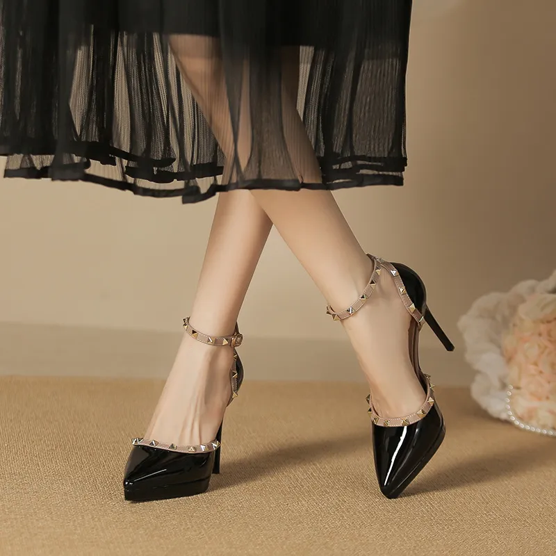 GOSO Slim Heel High Heels Women's-10